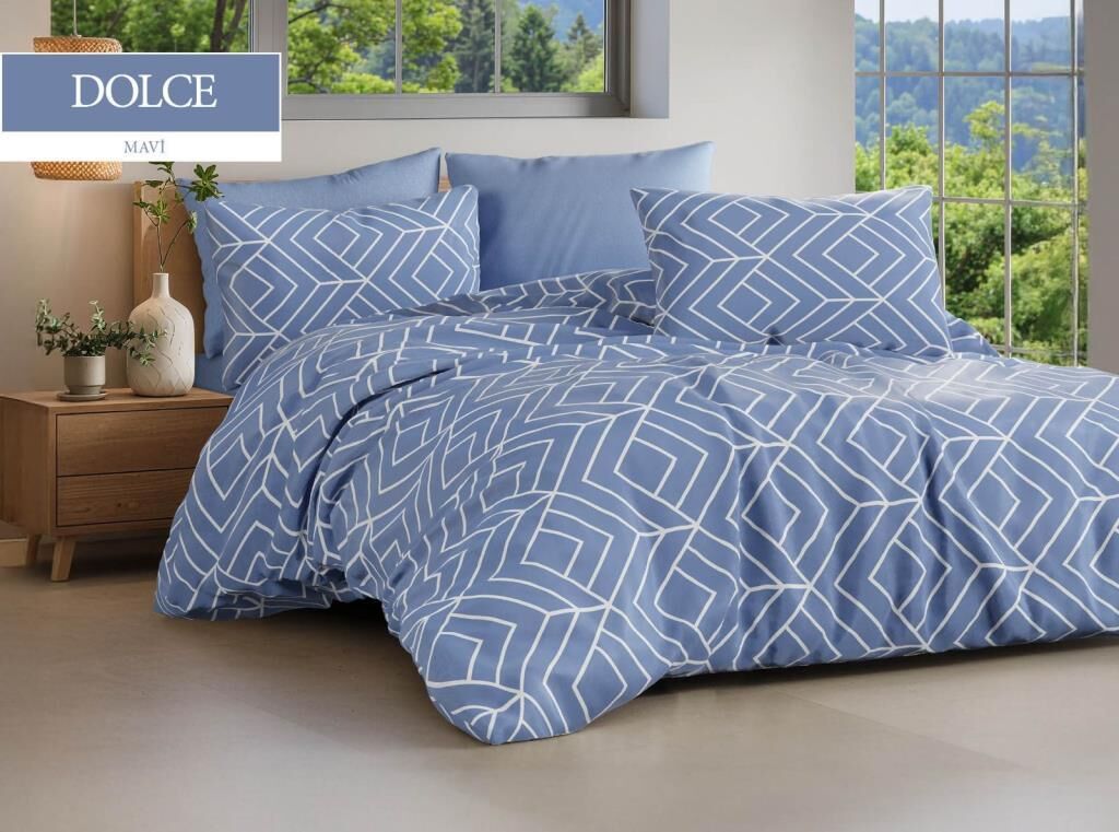 DOLCE MAVİ TEK KİŞİLİK NEVRESİM TAKIMI