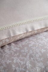 GALVIN BEJ KREP ÇİFT KİŞİLİK NEVRESİM TAKIMI