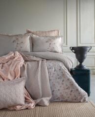 ALBERTA BLUSH ÇİFT KİŞİLİK NEVRESİM BATTANİYE YATAK ÖRTÜSÜ SETİ