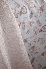 ALBERTA BLUSH ÇİFT KİŞİLİK NEVRESİM BATTANİYE YATAK ÖRTÜSÜ SETİ