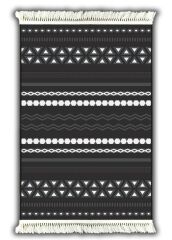 RİVA FİN SİYAH KAYDIRMAZ HALI 80X150CM