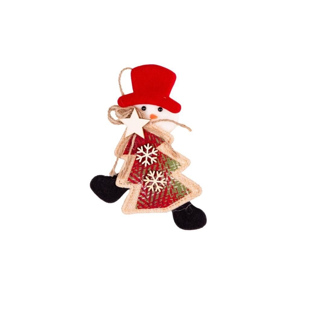 KARDAN ADAM FİGÜRLÜ NOEL DEKOR 16X17CM