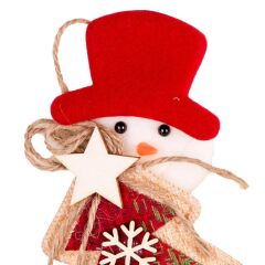 KARDAN ADAM FİGÜRLÜ NOEL DEKOR 16X17CM