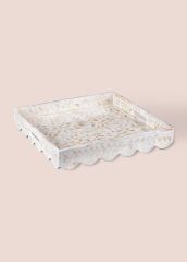 SEDEF TEPSİ 40X40X7CM