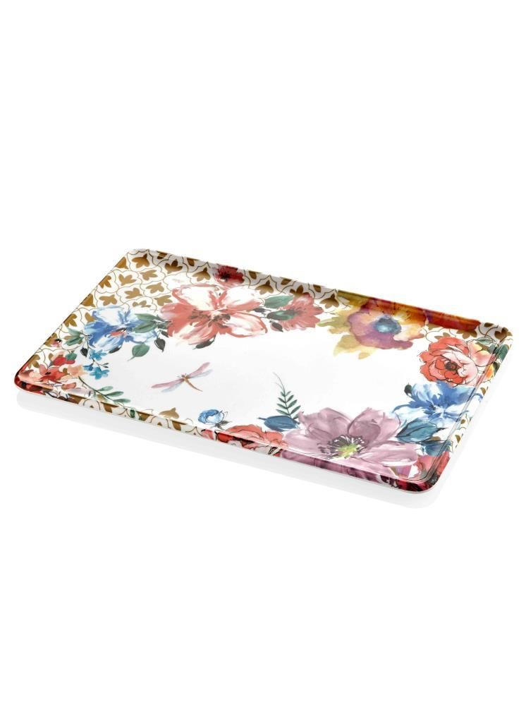 FLORAL TEPSİ 53X32CM