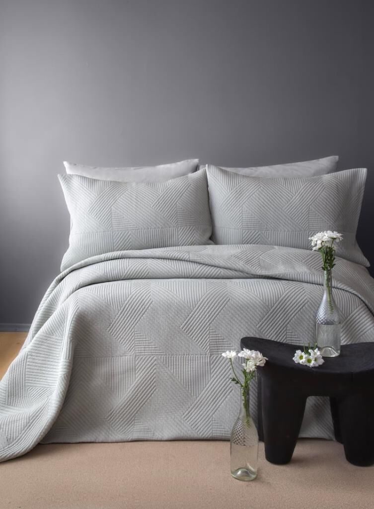 SAVOY ÇAĞLA YEŞİLİ ÇİFT KİŞİLİK YATAK ÖRTÜSÜ