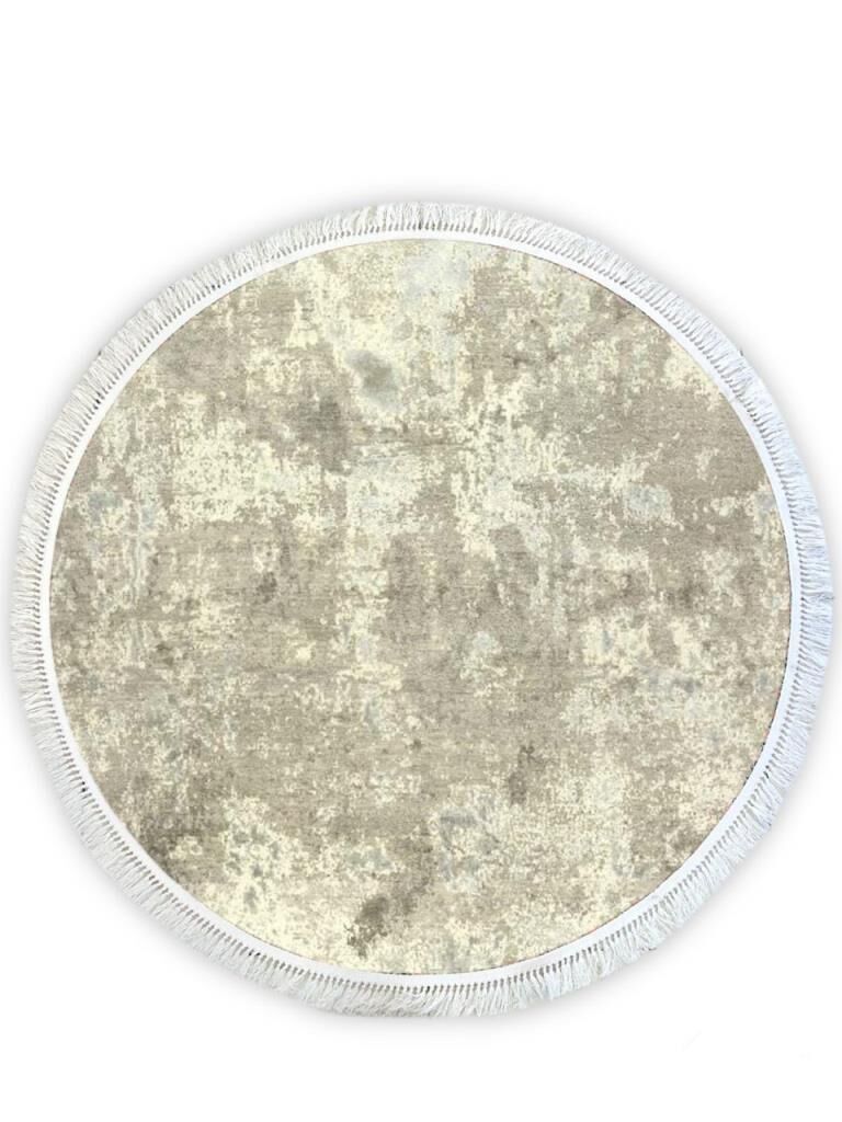 6012 DESENLİ YUVARLAK KAYDIRMAZ HALI 140cm