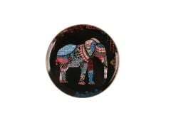 ELEPHANT SİYAH PASTA TABAK 21CM