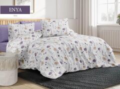 ENYA LİLA TEK KİŞİLİK NEVRESİM TAKIMI