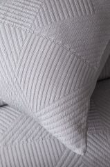 SAVOY GRİ ÇİFT KİŞİLİK YATAK ÖRTÜSÜ