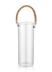 HALAT KULPLU CAM VAZO 30CM