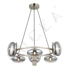 NOTATA 6'LI MAT NİKEL YUVARLAK AVİZE 6XG9