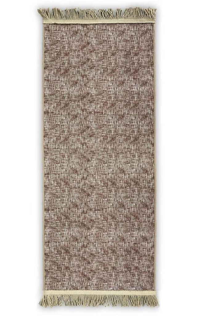 6601 RİVA BEJ KAYDIRMAZ HALI 80x300cm