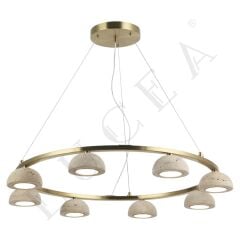 BERZONA 8'Lİ LEDLİ AVİZE 3000K 40W