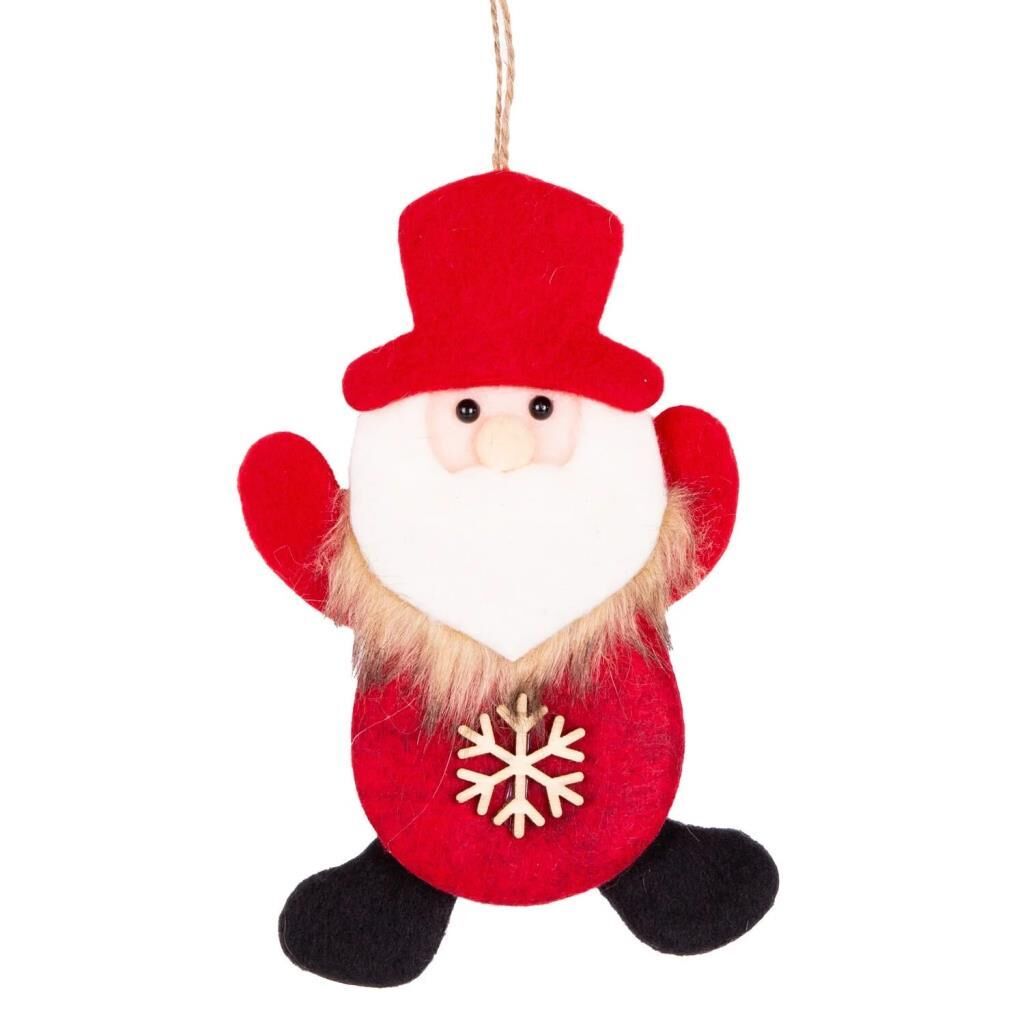 KIRMIZI NOEL BABA DEKOR 10X15CM