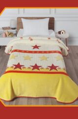 POLO LİFE TARAFTAR TEK KİŞİLİK BATTANİYE GS SARI KIRMIZI 160X220CM