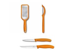 VICTORINOX 4 PARÇA MUTFAK SETİ TURUNCU
