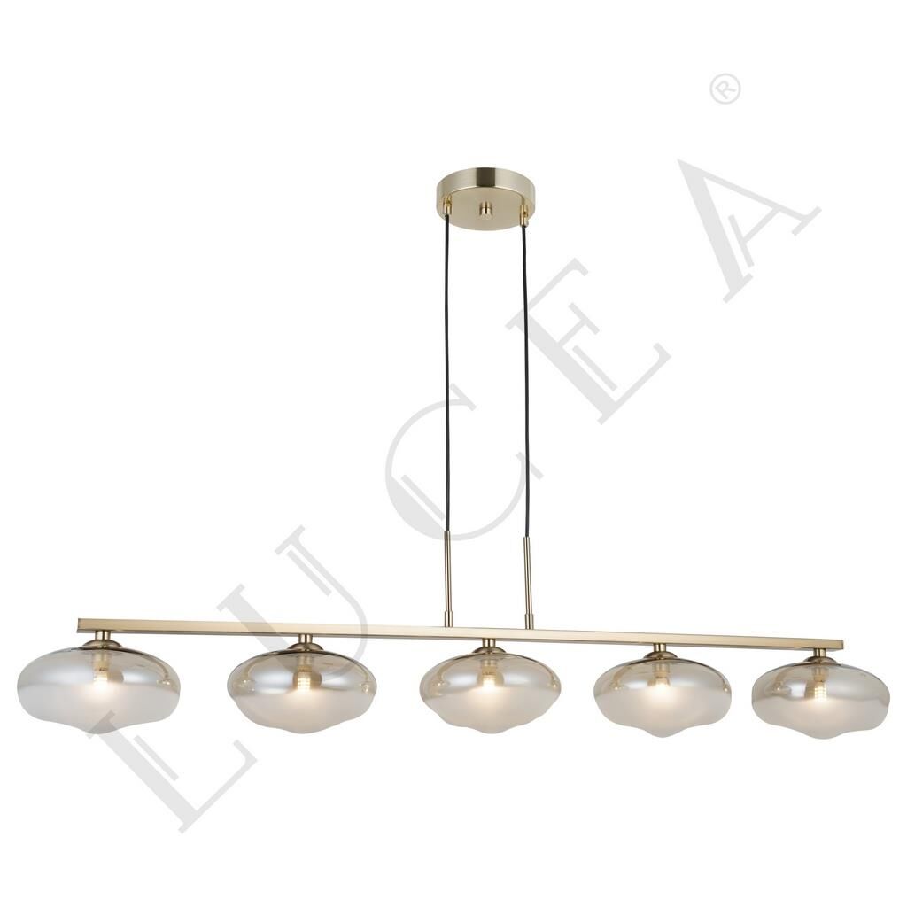 NUVOLETTA 5'Lİ ANTİK LAK SIRALI AVİZE 5XG9