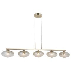 NUVOLETTA 5'Lİ ANTİK LAK SIRALI AVİZE 5XG9