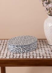 SEDEF YUVARLAK DEKOR/KUTU 30X23X8CM