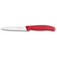 SOYMA BIÇAK TIRTIKLI KIRMIZI 210 MM