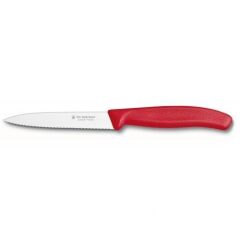 SOYMA BIÇAK TIRTIKLI KIRMIZI 210 MM