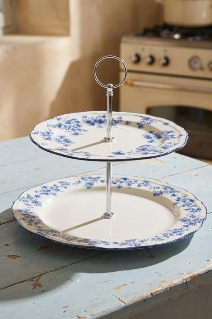 VINTAGE GARDEN 2 KATLI İKRAMLIK