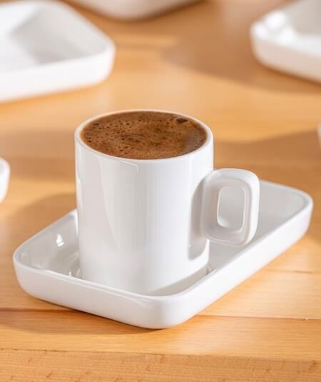 PURE ROYAL 6'LI TÜRK KAHVESİ FİNCAN TAKIMI