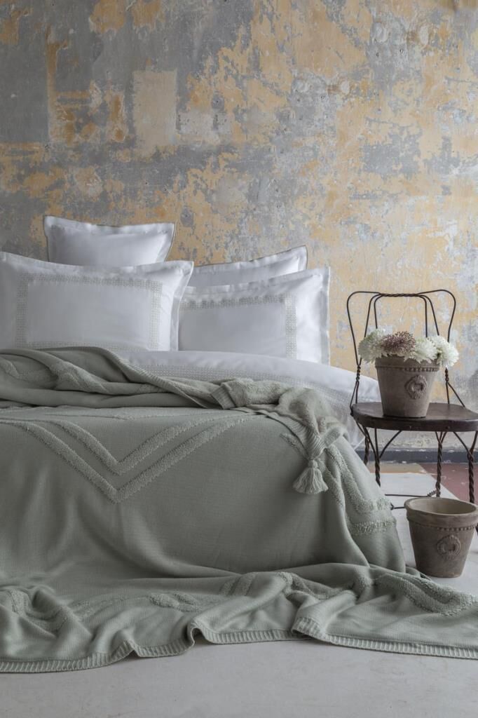 MONEDA ADAÇAYI ÇİFT KİŞİLİK YATAK ÖRTÜSÜ SET