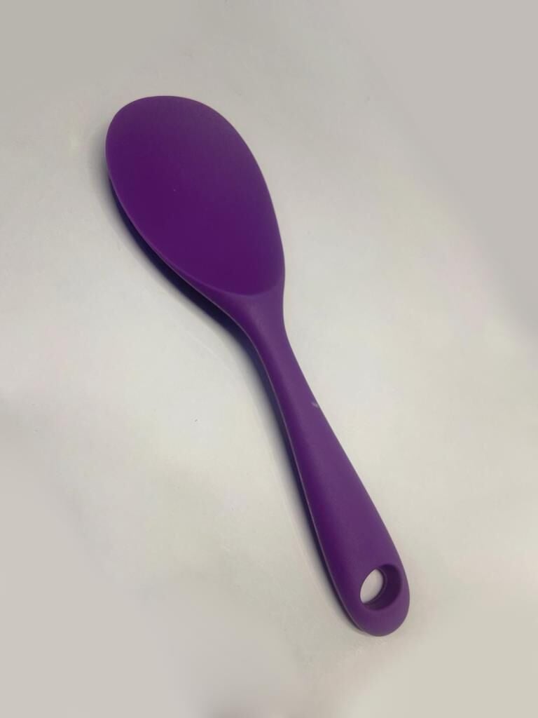 MOR SİLİKON KAŞIK 22CM