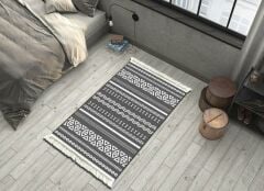 RİVA FİN GRİ KAYDIRMAZ HALI 80X150CM