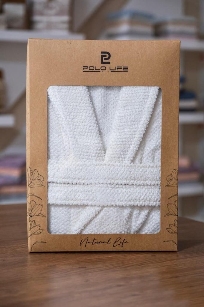 TEK KİŞİLİK BORNOZ BEYAZ 3XL