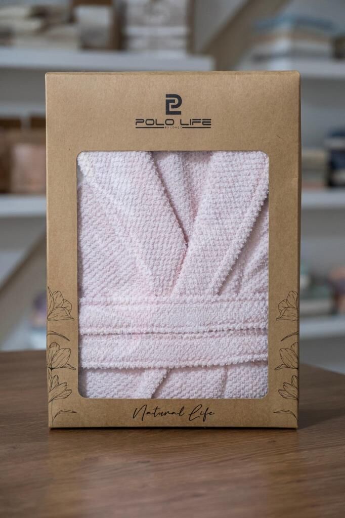 TEK KİŞİLİK BORNOZ PUDRA 3XL