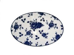 MIXIE OVAL KAYIK TABAK DESEN A