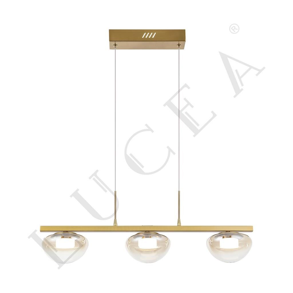 LAROW 70'LİK 3'LÜ LEDLİ MASAÜSTİ AVİZE 18W 3000K