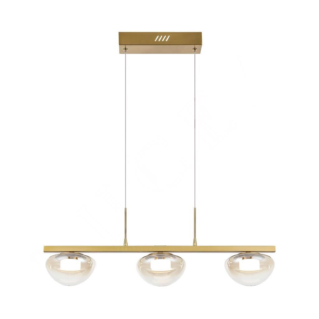 LAROW 70'LİK 3'LÜ LEDLİ MASAÜSTİ AVİZE 18W 3000K