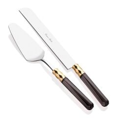 DİAMOND SADE FÜME 2 PARÇA PASTA SETİ