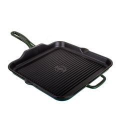 YEŞİL DÖKÜM DEMİR GRILL TAVA 30X30CM