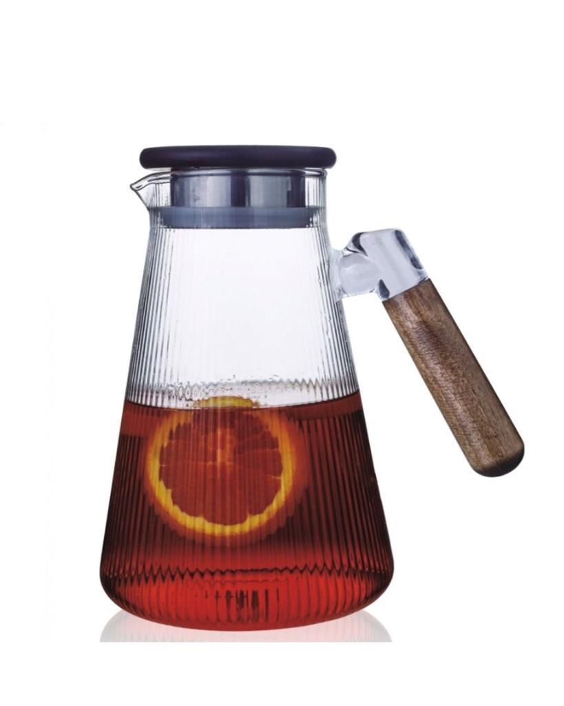 AKASYA KULPLU CAM SÜRAHİ 1800ML