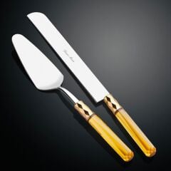 DİAMOND SADE AMBER 2 PARÇA PASTA SETİ