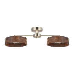 DEGAS 2'Lİ ANTİK LAK PLAFONYER AVİZE