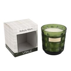 CALDA SİYAH BARDAK MUM 600G