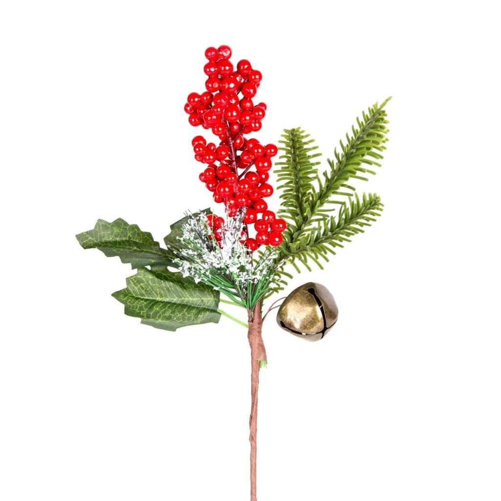 BERRY ÇANLI NOEL DEKOR 30CM