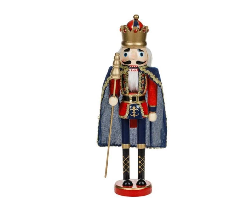 KIRMIZI LACİVERT KURŞUN ASKER DEKOR 38CM