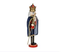 KIRMIZI LACİVERT KURŞUN ASKER DEKOR 38CM