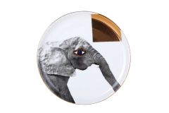 WILD LIFE ELEPHANT DÜZ TABAK 20CM