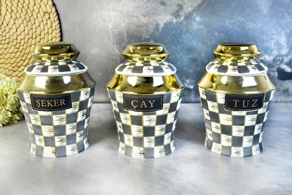 DAMA MAT ALTIN 3 PARÇA BAHARAT SETİ