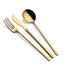 ELİA GOLD 6 KİŞİLİK 36 PARÇA ÇATAL KAŞIK BIÇAK TAKIMI