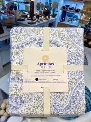 KUTUSUZ FRAGİLE MAVİ TENSEL SATEN BASKI ÇİFT KİŞİLİK NEVRESİM/YASTIK KILIFI(2ADET)