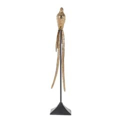 BAKIR STANDLI KUŞ DEKOR 77CM